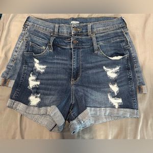 SHORTS BUNDLE 2 pairs of dark wash jean shorts
